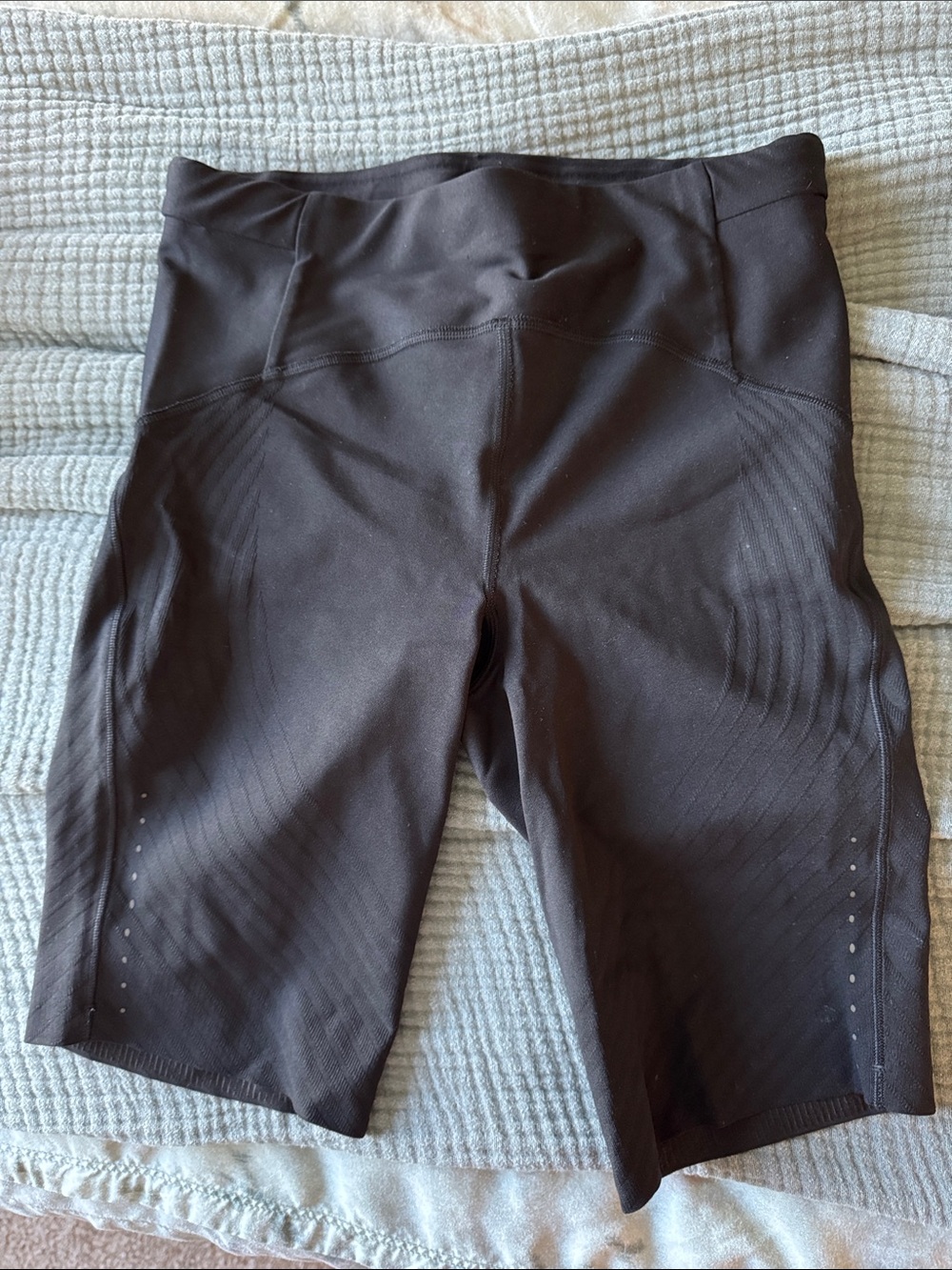 lululemon athletica Black High-Rise Bike Shorts